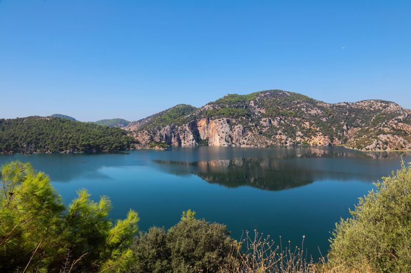 Plaj manzarası