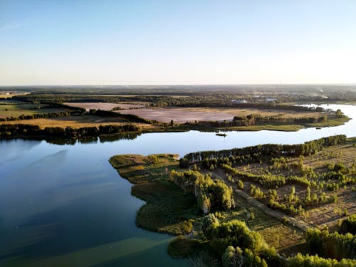 Základová fotografie zdarma na téma hřiště, jezero, krajina