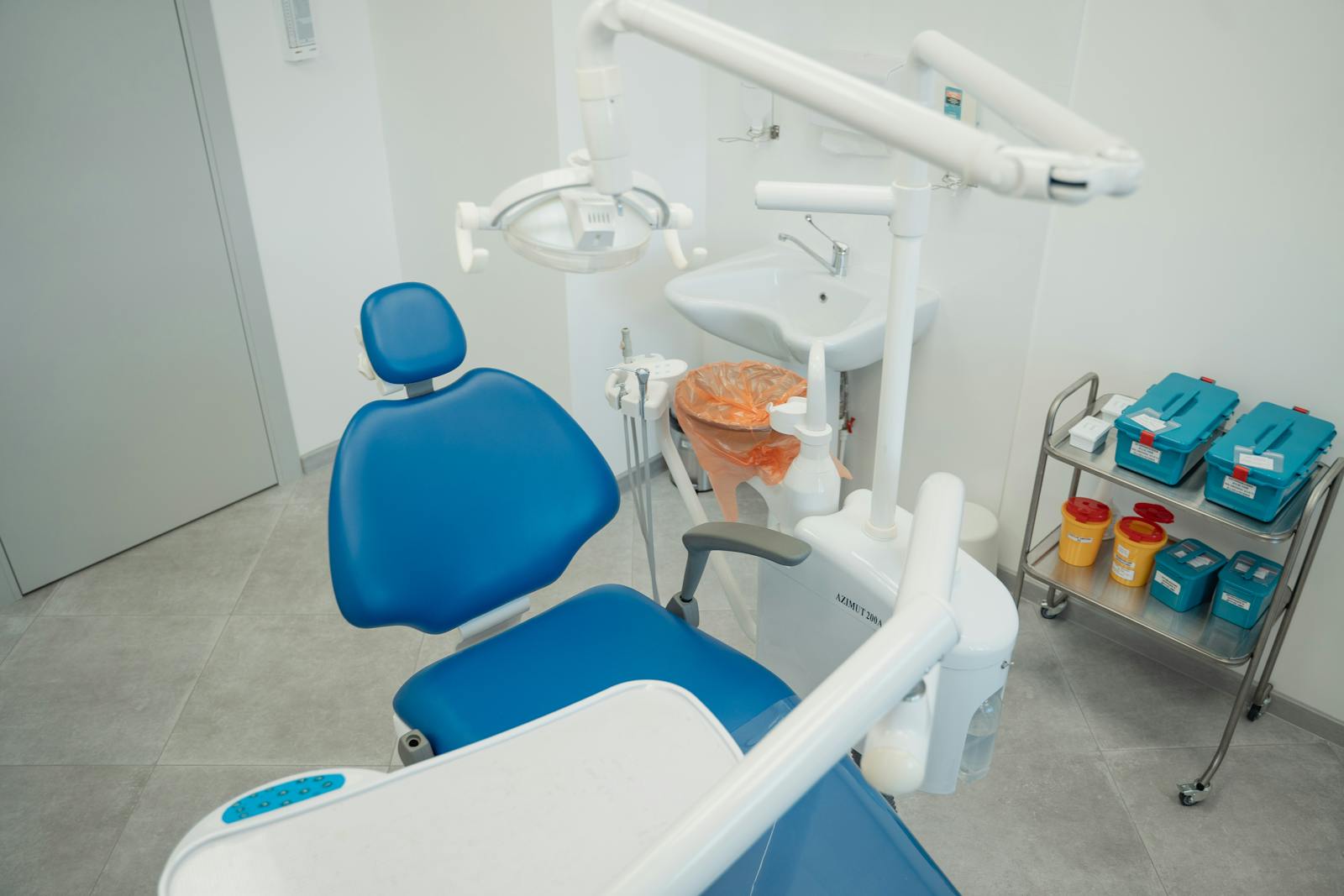 Clean and modern dental clinic with sterile equipment