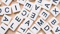 Various Letter Tiles