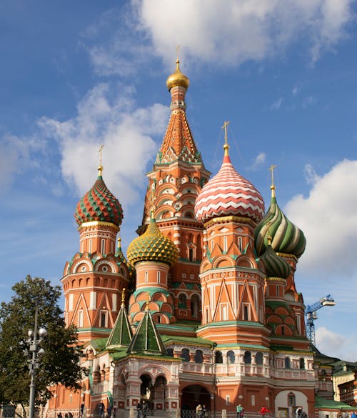 Free The Exterior of Saint Basil's Cathedral Stock Photo