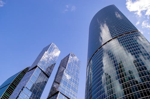 Free High Rise Buildings Under the Blue Sky Stock Photo