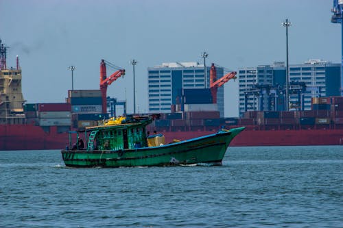 Gratis stockfoto met boot, containervrachten, h2o