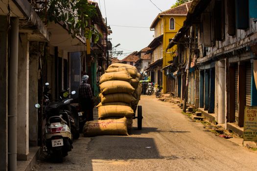 Fort Kochi Jewish quarter walk — Kerala