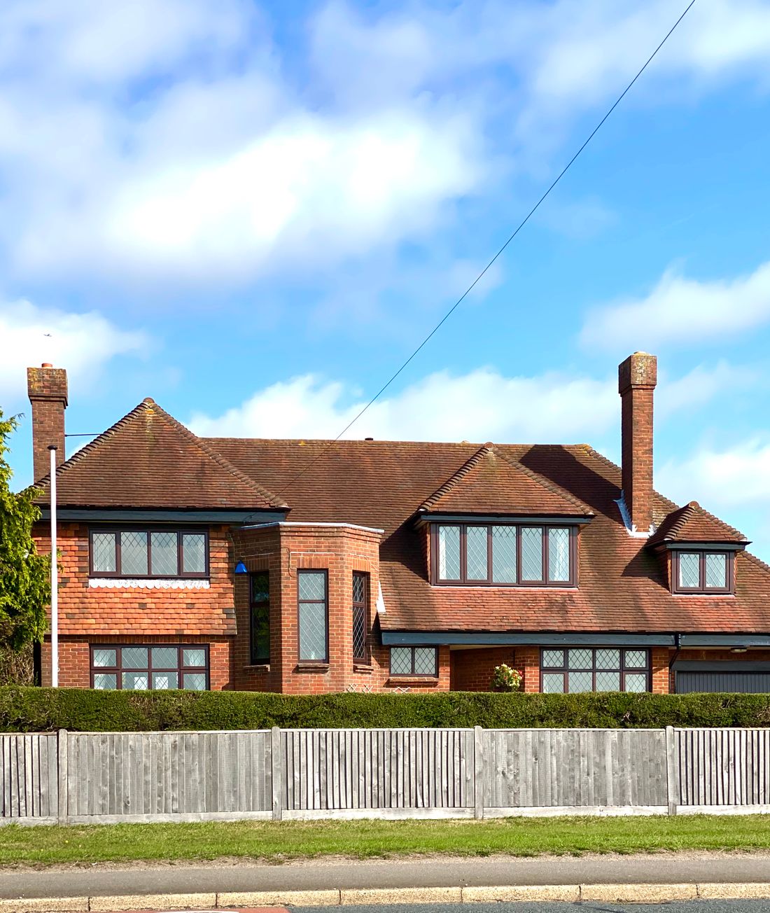 External inspection of brickwork and construction