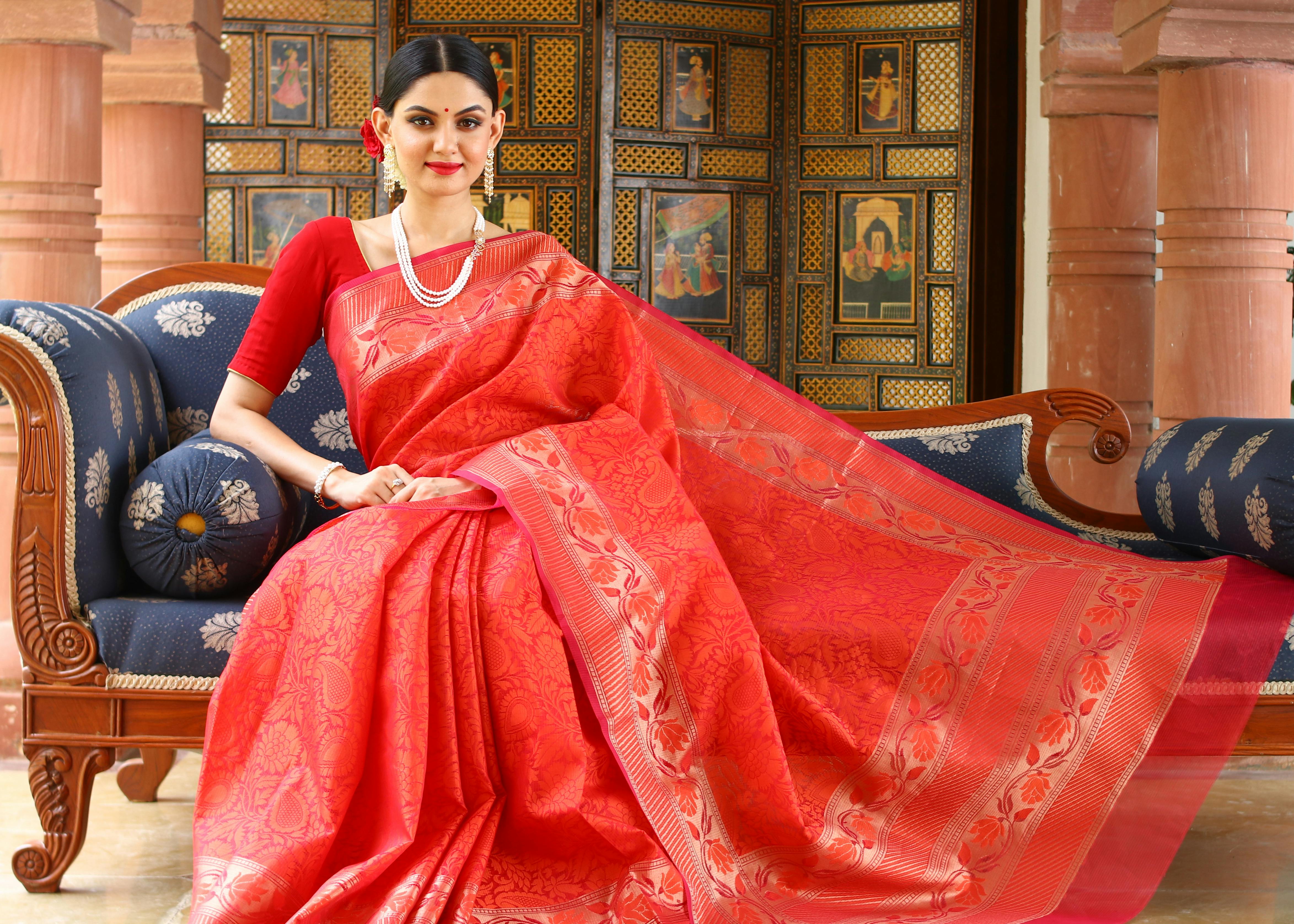 Aaradhya — Banarasi Silk saree