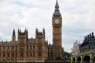 Clock Tower and City Hall in London