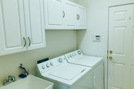 White Front Load Washing Machine