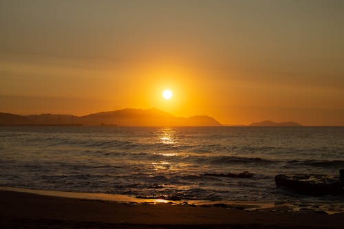 Free stock photo of beach photography, beach sunset, beautiful beach Stock Photo