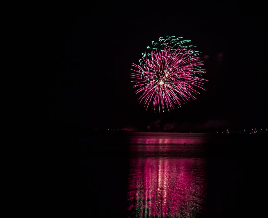 Fireworks Display at Night