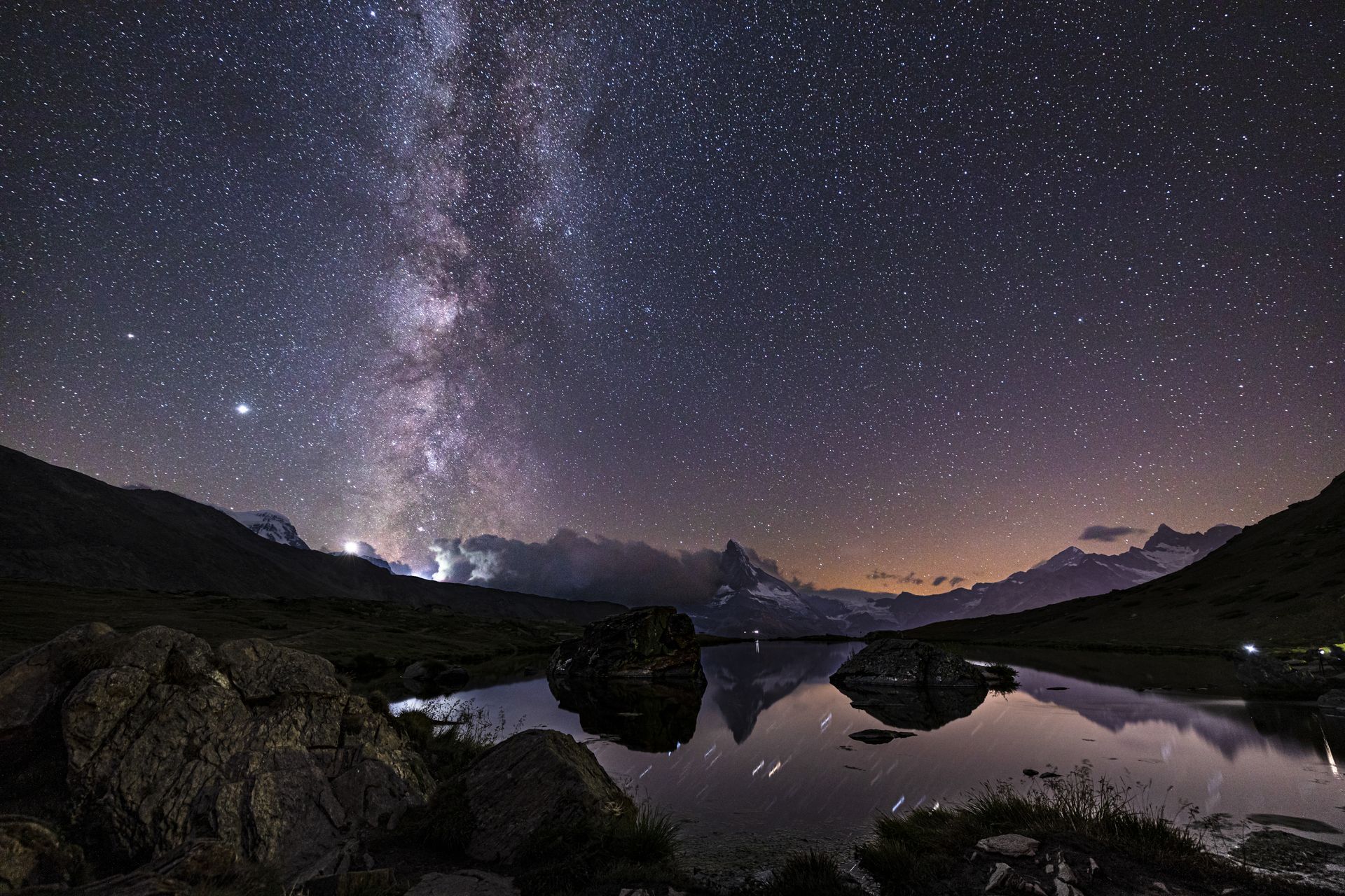 The Milky Way Galaxy at Night