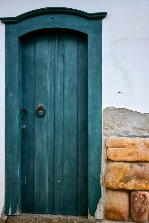Gratis stockfoto met antiek, binnenkomst, blauwe deur