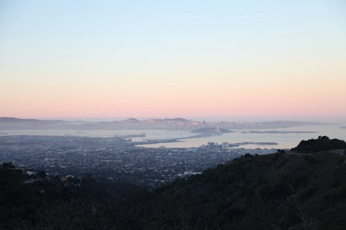 Free stock photo of dawn, mountain, trees