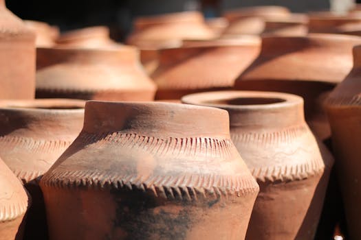 Free stock photo of pottery