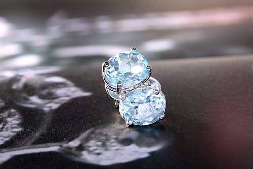 Close-Up Shot of Diamond Jewelry