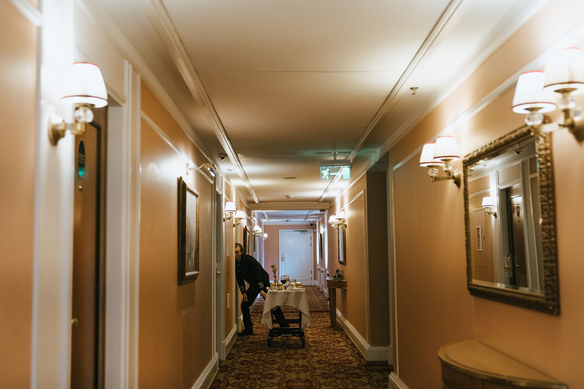 Guest Service Staff eavesdropping on a Hotel Room