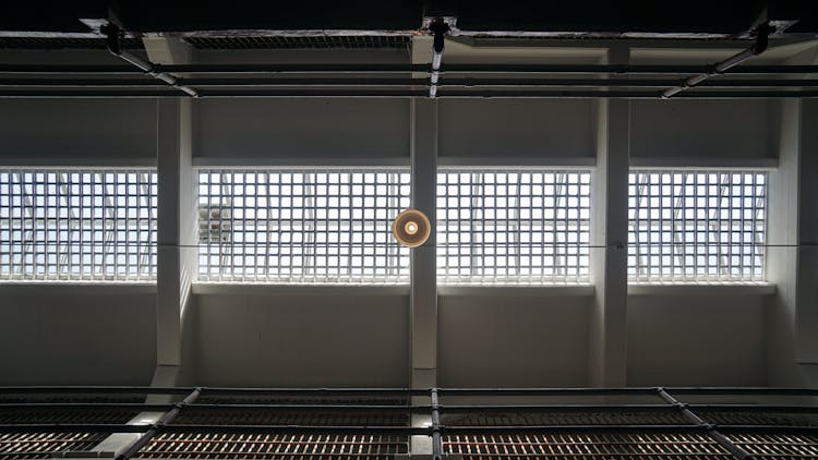 Glass Ceiling Of Alcatraz Prison