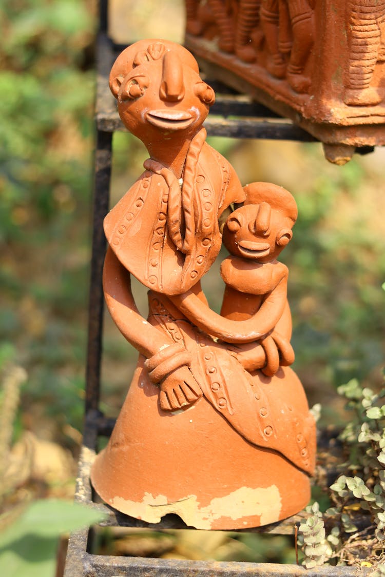 Buddha Clay Statue