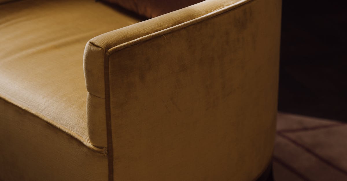 How to wash velvet couch
