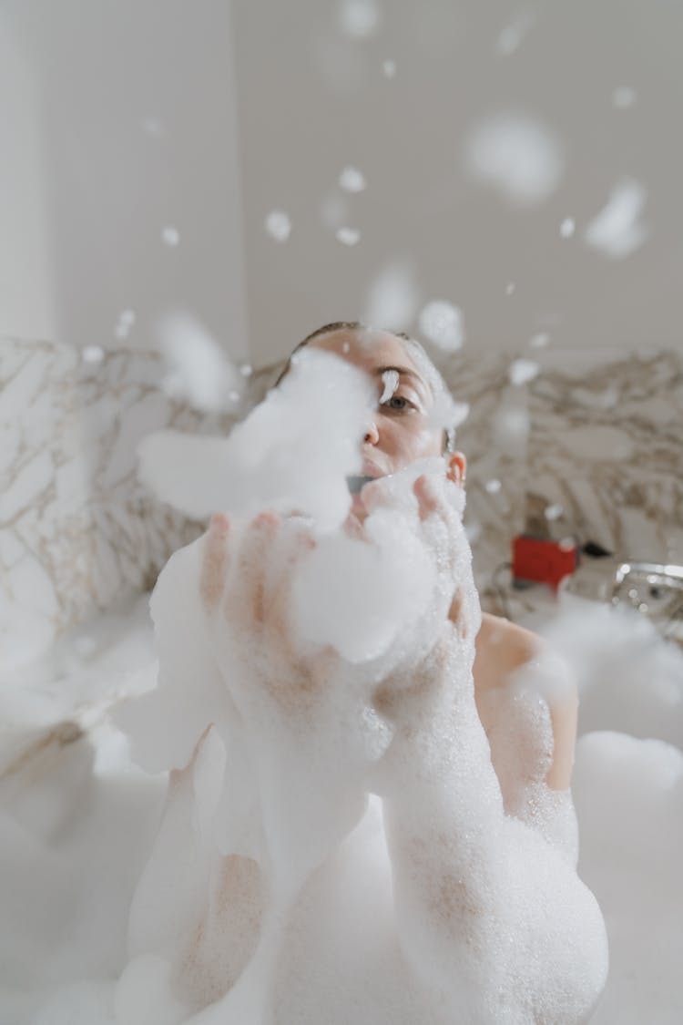 Woman In A Bathtub