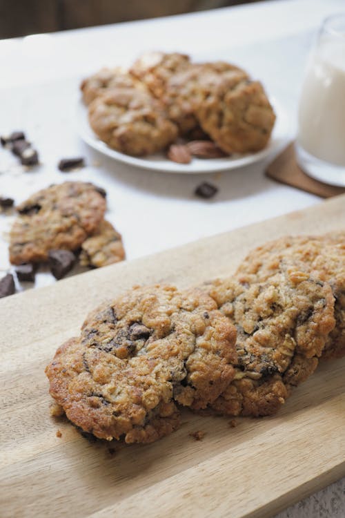 Close-Up View of Yummy Cookies