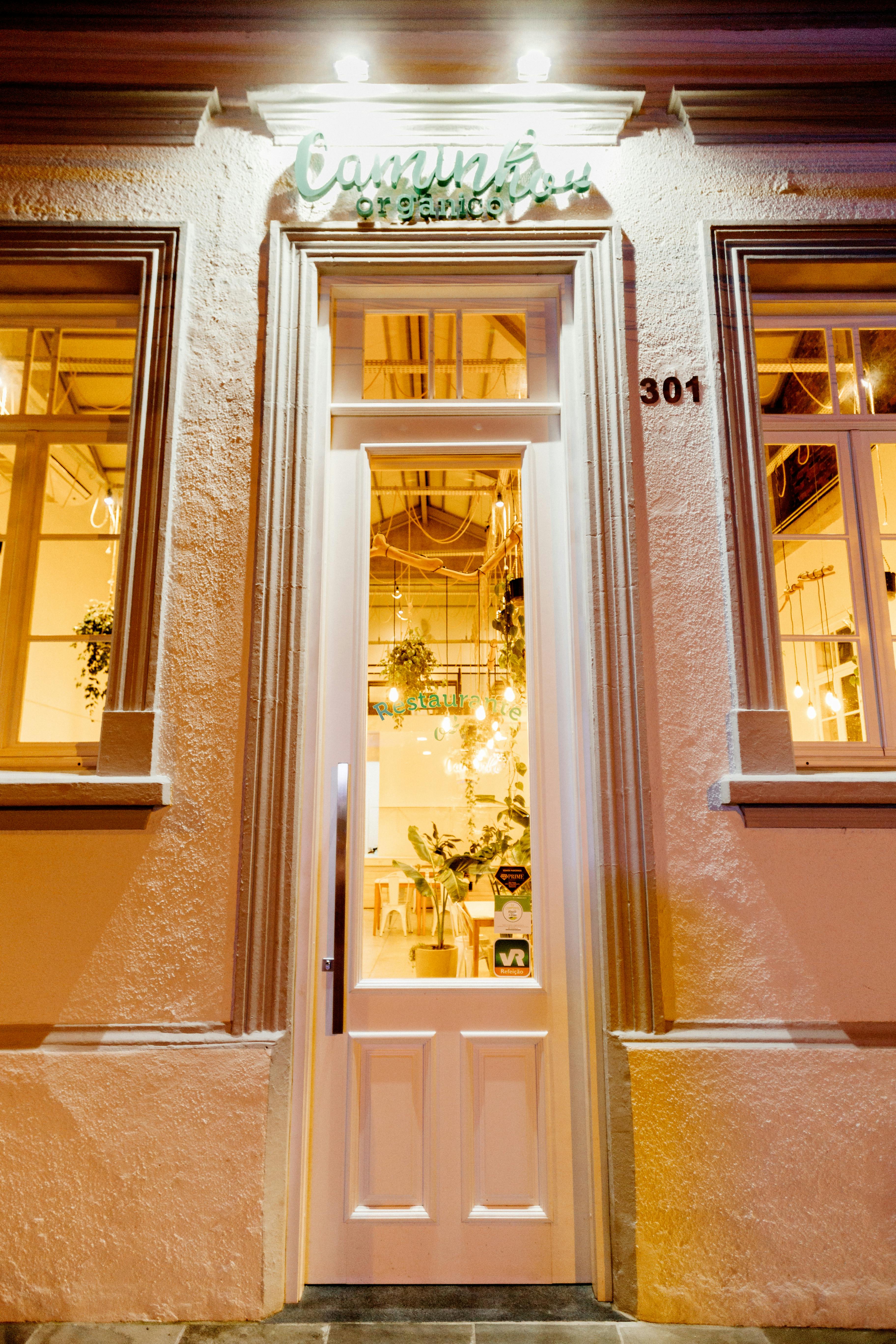 exterior of old building with windows