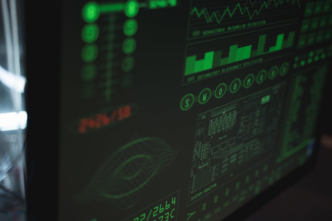 Free Close-Up View of System Hacking Stock Photo