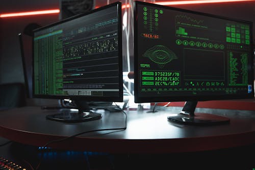 Foto d'estoc gratuïta de atac cibernètic, codificació, computador
