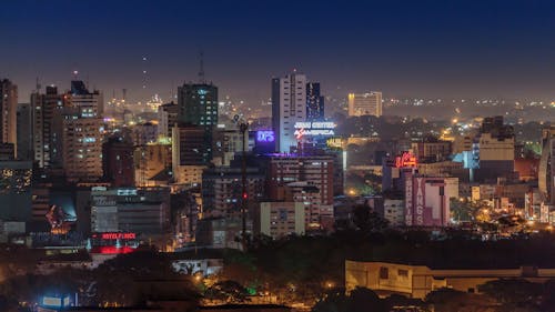 Free stock photo of city, night, nighttime