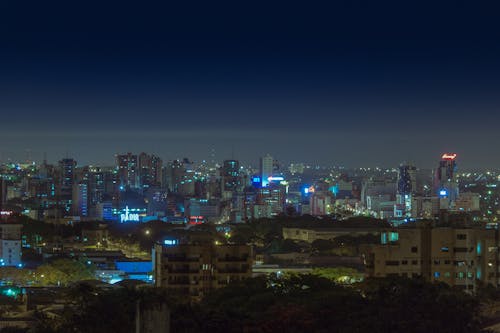 Free stock photo of city, night, nighttime