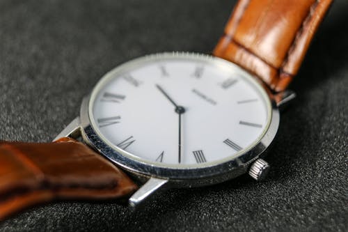 Free stock photo of analogue, roman numerals, watch