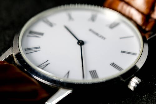 Free stock photo of analogue, roman numerals, watch