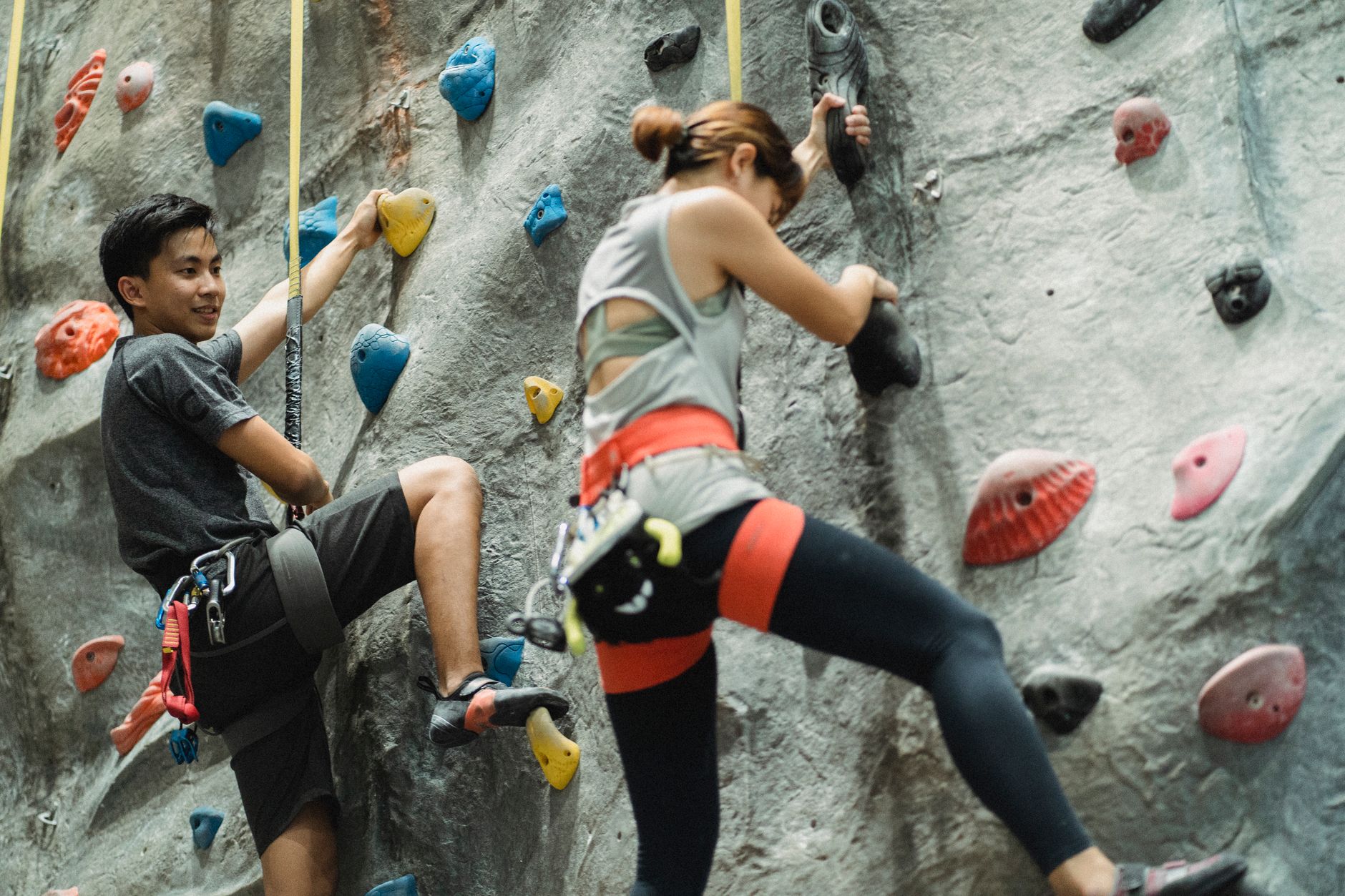 Cours vacances d'escalade