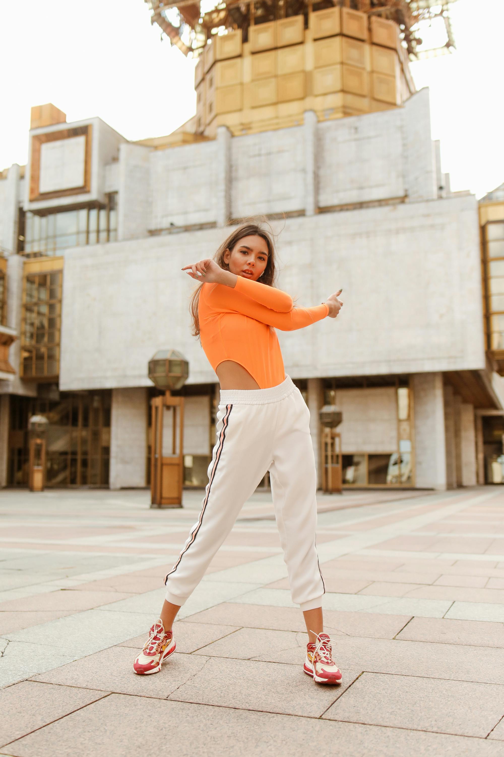 woman posing with her arms crossed