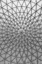 Black and White Round Illustration