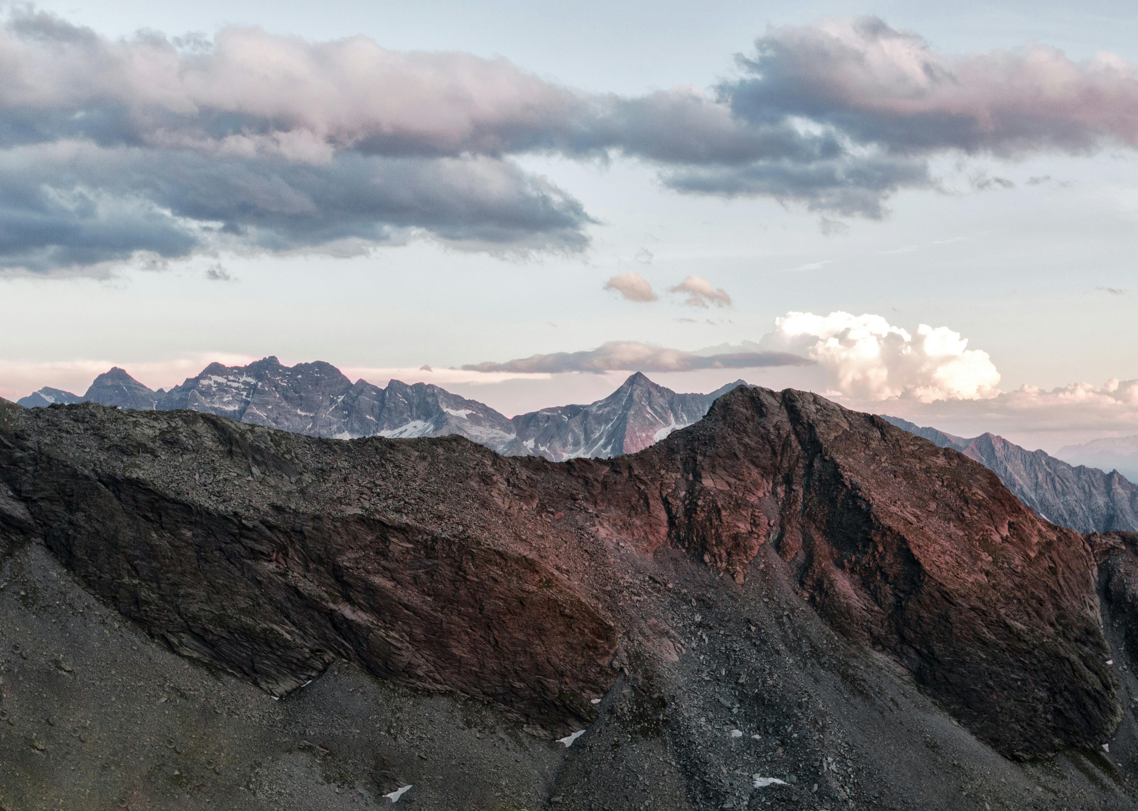 Free stock photo of alpine, alps, clouds
