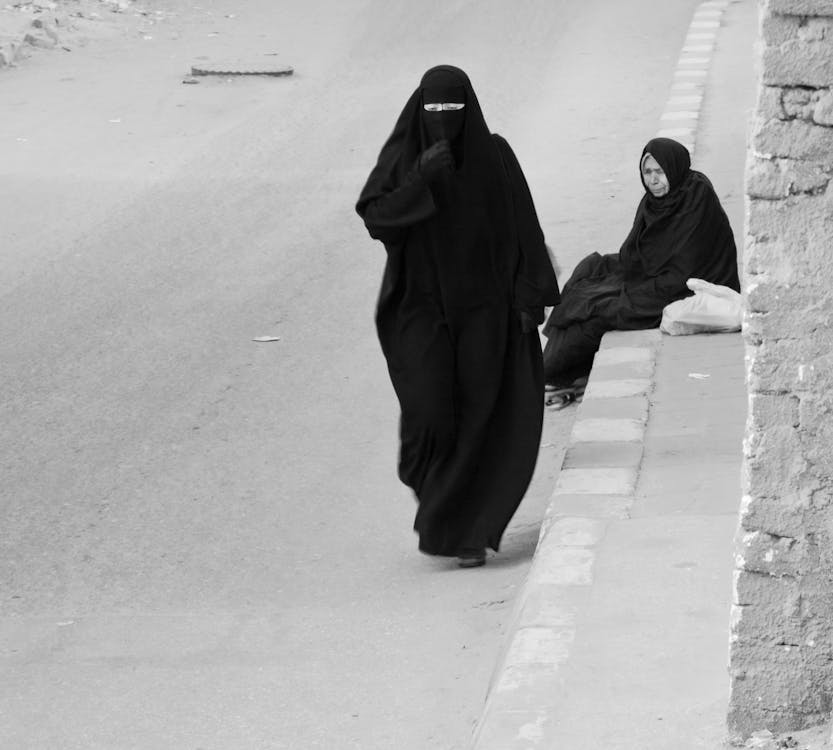 Free stock photo of muslim, street, woman