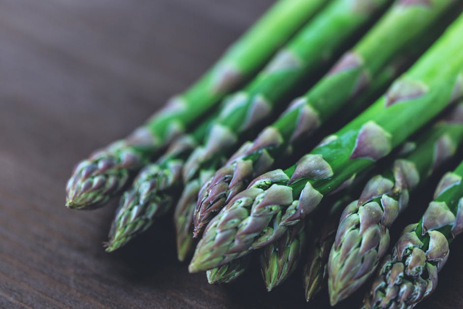 How to trim asparagus ends