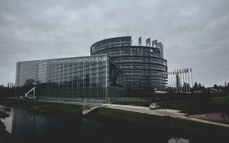 European Parliament building Strasbourg