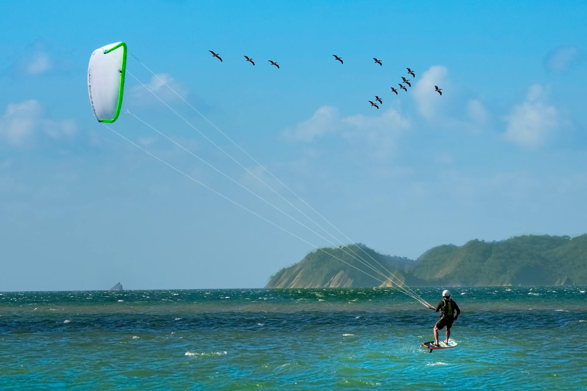 Kiteboarding, Kitesailing, Surfing, Ocean