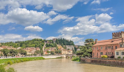 Beautiful Panorama of Verona and the Adiga River 