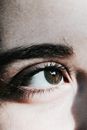Persons Eye in Close Up Photography