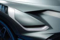 Grey Car in Close Up Photography
