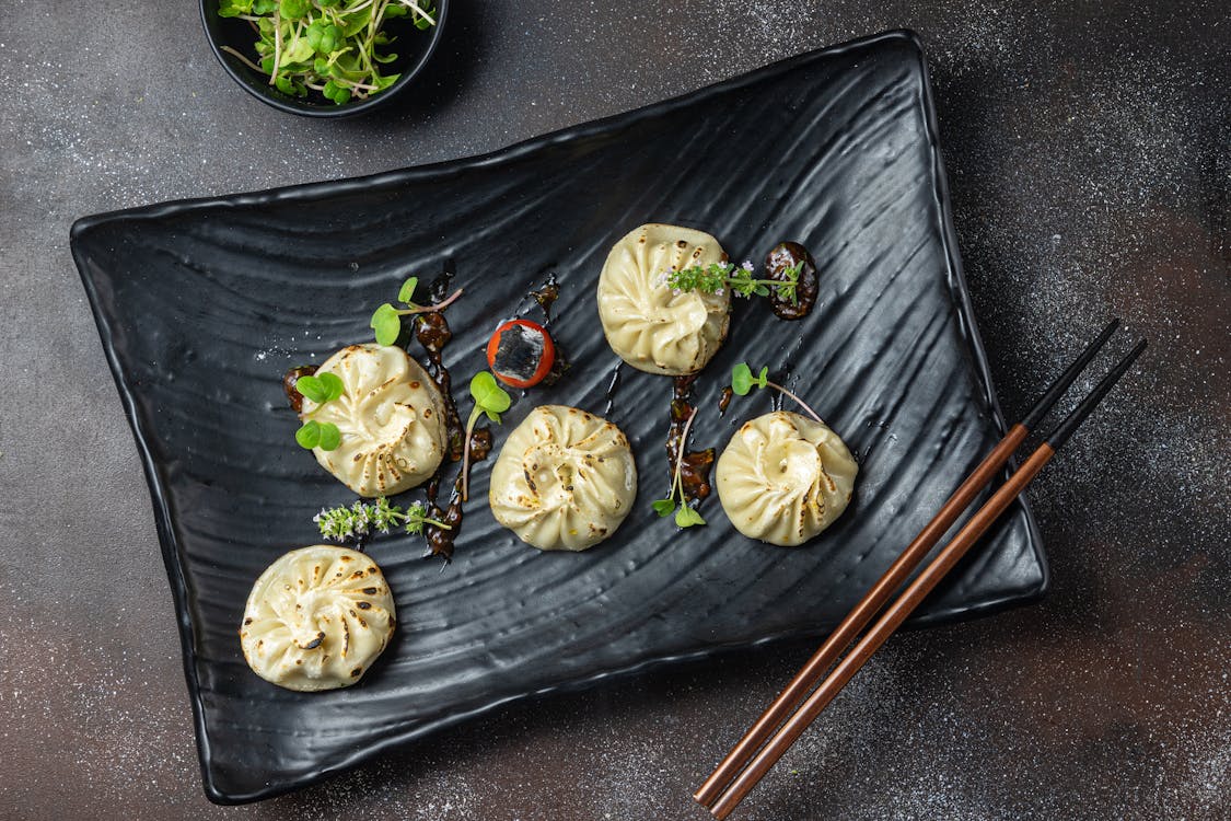 Steamed dumplings at Double Happy Galle Fort