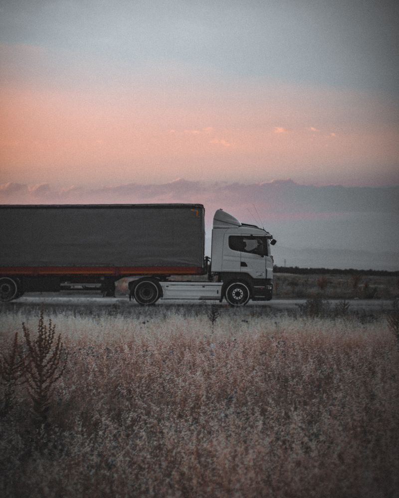 Modern electric freight truck
