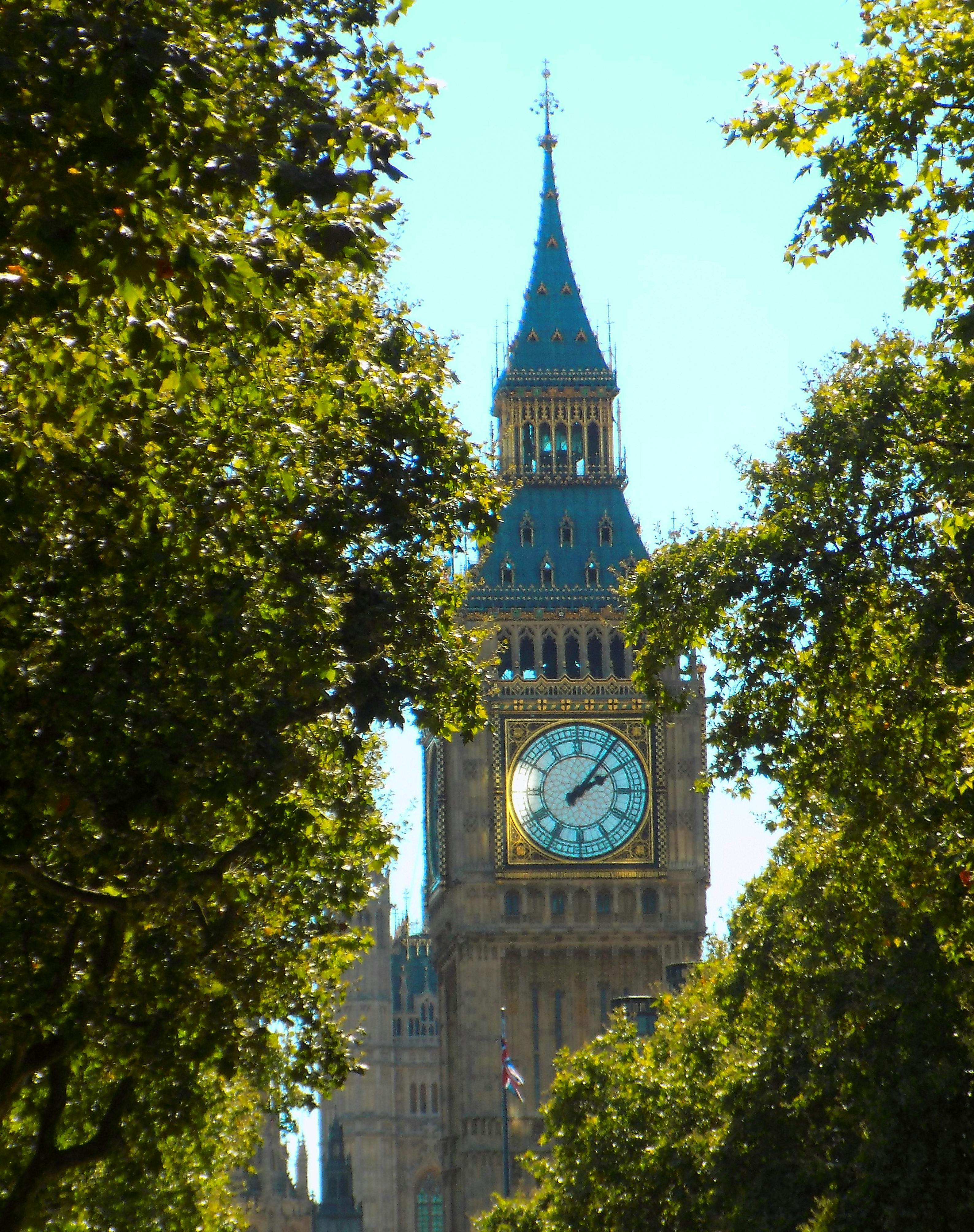 Free stock photo of big ben, clock tower, london
