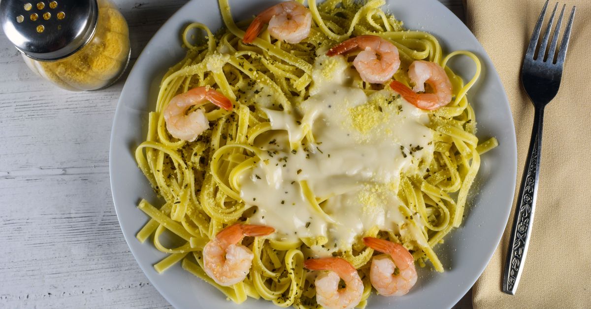 Shrimp Scampi with Linguine
