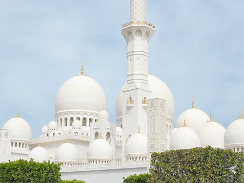 Free The Sheikh Zayed Grand Mosque in Abu Dhabi, UAE Stock Photo