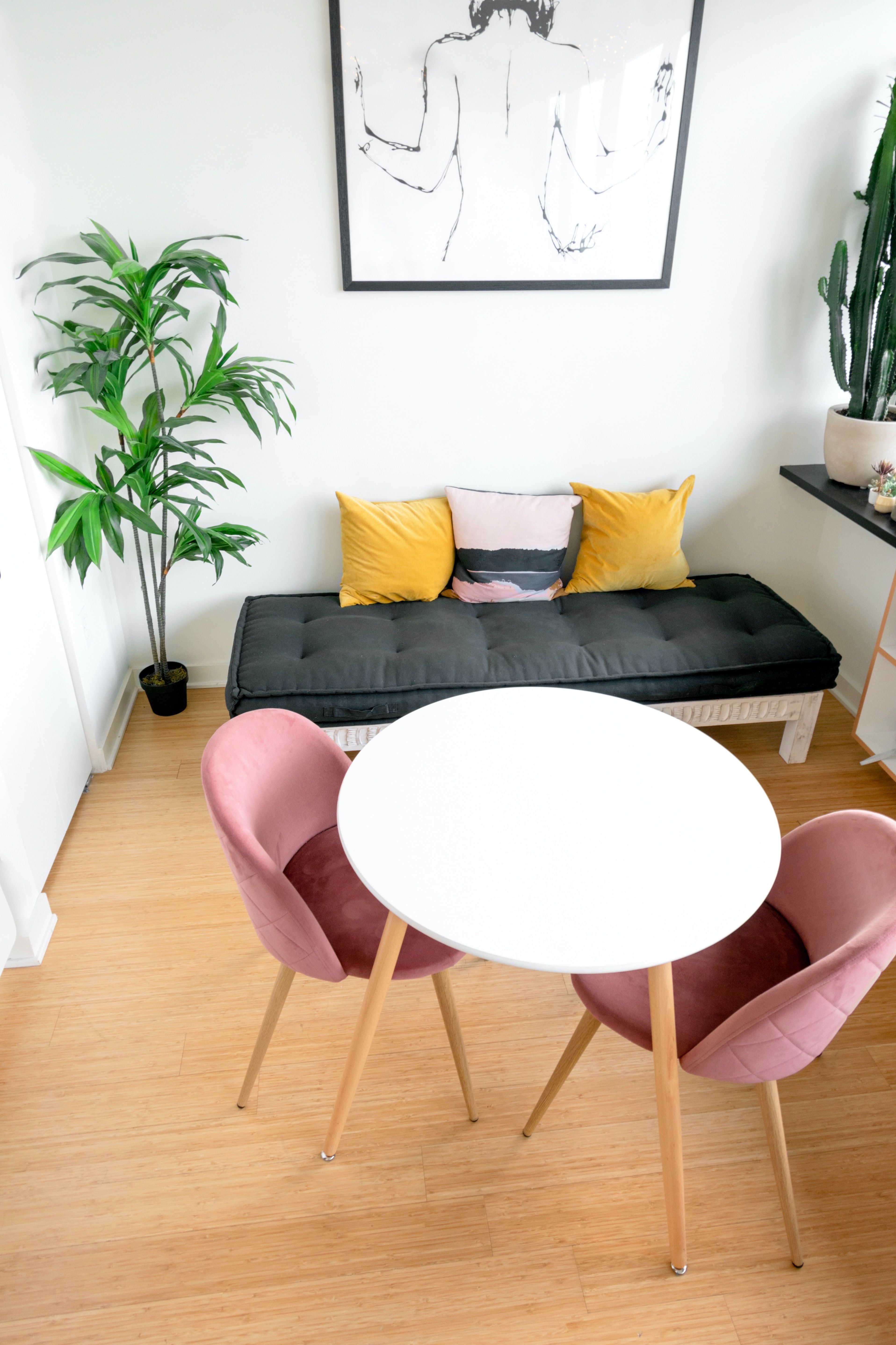 Throw Pillows on Rocking Chair · Free Stock Photo