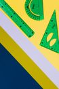 Yellow and White Striped Textile